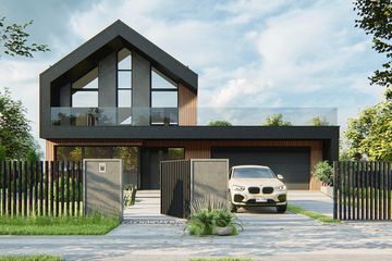  Projekt domu LK&1712 (LKP1034) - projekt domu parterowego z poddaszem - Zdjęcie 1