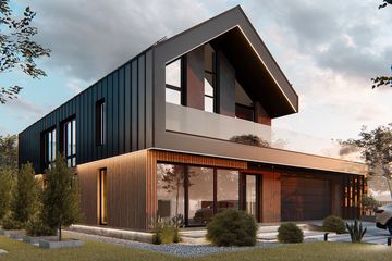  Projekt domu LK&1712 (LKP1034) - projekt domu parterowego z poddaszem - Zdjęcie 7