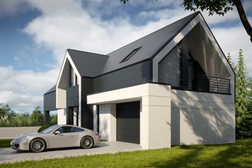 Projekt domu LK&1706 - parterowy z poddaszem dom o powierzchni 167,42 m², dach dwuspadowy - ujęcie 4