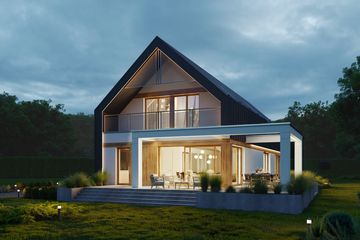  Projekt domu LK&1705 (LKP1035) - projekt domu parterowego z poddaszem - Zdjęcie 5