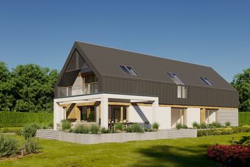  Projekt domu LK&1705 (LKP1035) - projekt domu parterowego z poddaszem - Zdjęcie 6