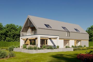  Projekt domu LK&1705 (LKP1035) - projekt domu parterowego z poddaszem - Zdjęcie 8