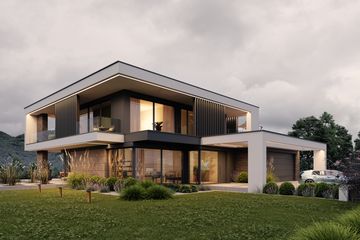  Projekt domu LK&1698 (LKP1037) - projekt domu z pełnym piętrem - Zdjęcie 3