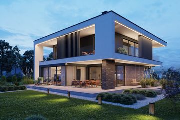  Projekt domu LK&1698 (LKP1037) - projekt domu z pełnym piętrem - Zdjęcie 5