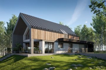  Projekt domu LK&1692 (LKP1038) - projekt domu parterowego z poddaszem - Zdjęcie 1