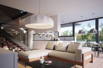  Projekt domu LK&1692 (LKP1038) - projekt domu parterowego z poddaszem - Zdjęcie 8