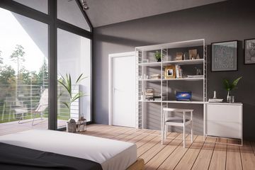  Projekt domu LK&1692 (LKP1038) - projekt domu parterowego z poddaszem - Zdjęcie 10