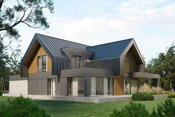 Projekt domu LK&1688 - parterowy z poddaszem dom o powierzchni 247,66 m², dach dwuspadowy - ujęcie 3