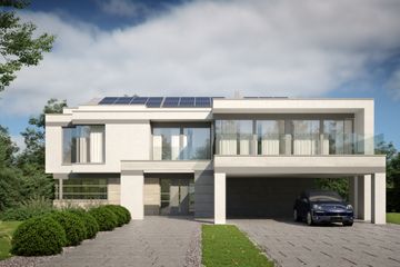  Projekt domu LK&1685 (LKP1075) - projekt domu z pełnym piętrem - Zdjęcie 3