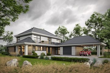  Projekt domu LK&1684 (LKP1072) - projekt domu z pełnym piętrem - Zdjęcie 3