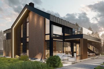  Projekt domu LK&1679 (LKP1076) - projekt domu z pełnym piętrem - Zdjęcie 4