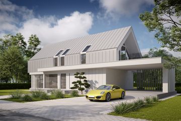  Projekt domu LK&1676 (LKP1039) - projekt domu parterowego z poddaszem - Zdjęcie 1