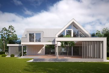  Projekt domu LK&1676 (LKP1039) - projekt domu parterowego z poddaszem - Zdjęcie 4