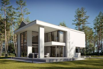  Projekt domu LK&1652 (LKP1073) - projekt domu z pełnym piętrem - Zdjęcie 3