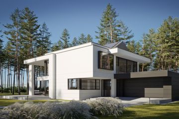  Projekt domu LK&1652 (LKP1073) - projekt domu z pełnym piętrem - Zdjęcie 4