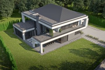  Projekt domu LK&1648 (LKP1068) - projekt domu parterowego z poddaszem - Zdjęcie 5