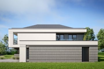  Projekt domu LK&1648 (LKP1068) - projekt domu parterowego z poddaszem - Zdjęcie 6