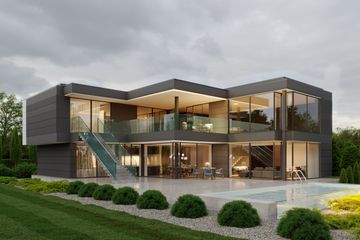  Projekt domu LK&1647 (LKP1067) - projekt domu z pełnym piętrem - Zdjęcie 1