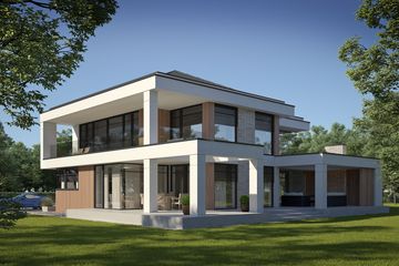  Projekt domu LK&1633 (LKP1084) - projekt domu z pełnym piętrem - Zdjęcie 1