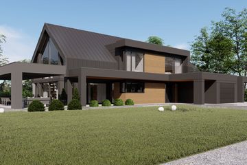  Projekt domu LK&1631 (LKP1086) - projekt domu z pełnym piętrem - Zdjęcie 8