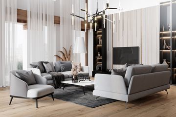 Projekt domu LK&1623 - parterowy z poddaszem dom o powierzchni 273,89 m², dach wielospadowy - ujęcie 7