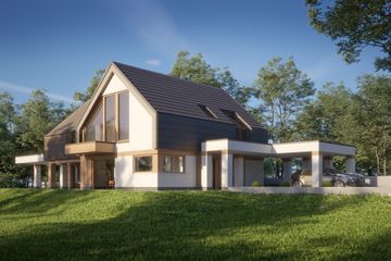  Projekt domu LK&1616 (LKP1087) - projekt domu parterowego z poddaszem - Zdjęcie 2