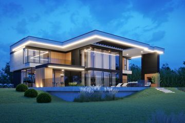  Projekt domu LK&1603 (LKP1089) - projekt domu z pełnym piętrem - Zdjęcie 1