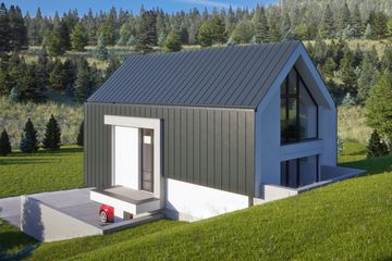  Projekt domu LK&1595 (LKP1088) - projekt domu z pełnym piętrem - Zdjęcie 4