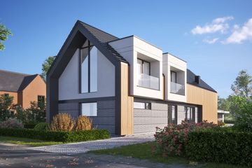 Projekt domu LK&1592 - parterowy z poddaszem dom o powierzchni 159,49 m², dach czterospadowy - ujęcie 5