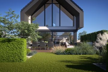Projekt domu LK&1592 - parterowy z poddaszem dom o powierzchni 159,49 m², dach czterospadowy - ujęcie 6