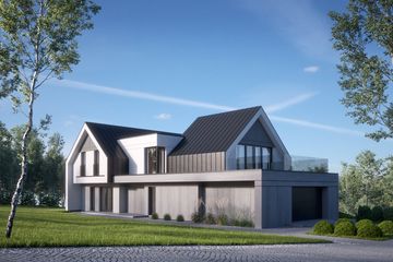 Projekt domu LK&1567 - z pełnym piętrem dom o powierzchni 275,34 m², dach wielospadowy - ujęcie 2