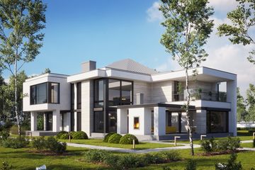 Projekt domu LK&1556 - z pełnym piętrem dom o powierzchni 377,15 m², dach kopertowy - ujęcie 4