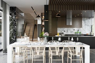 Projekt domu LK&1556 - z pełnym piętrem dom o powierzchni 377,15 m², dach kopertowy - ujęcie 11