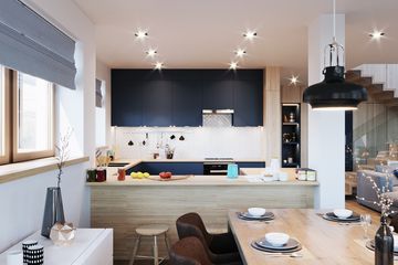 Projekt domu LK&1553 - parterowy z poddaszem dom o powierzchni 230,30 m², dach dwuspadowy - ujęcie 7