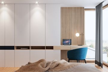 Projekt domu LK&1553 - parterowy z poddaszem dom o powierzchni 230,30 m², dach dwuspadowy - ujęcie 12