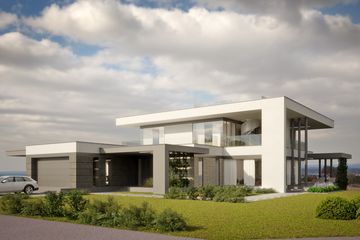 Projekt domu LK&1543 - z pełnym piętrem dom o powierzchni 260,96 m², dach płaski - ujęcie 4