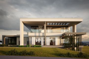 Projekt domu LK&1543 - z pełnym piętrem dom o powierzchni 260,96 m², dach płaski - ujęcie 6
