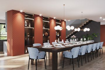 Projekt domu LK&1540 - z pełnym piętrem dom o powierzchni 316,89 m², dach płaski - ujęcie 10