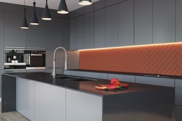 Projekt domu LK&1540 - z pełnym piętrem dom o powierzchni 316,89 m², dach płaski - ujęcie 12