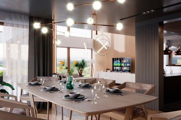 Projekt domu LK&1536 - parterowy dom o powierzchni 252,90 m², dach dwuspadowy - ujęcie 6
