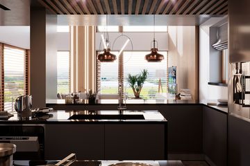Projekt domu LK&1536 - parterowy dom o powierzchni 252,90 m², dach dwuspadowy - ujęcie 8