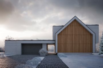 Projekt domu LK&1534 - parterowy z poddaszem dom o powierzchni 295,69 m², dach dwuspadowy - ujęcie 5