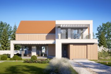Projekt domu LK&1531 - parterowy z poddaszem dom o powierzchni 139,39 m², dach dwuspadowy - ujęcie 4