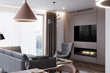 Projekt domu LK&1531 - parterowy z poddaszem dom o powierzchni 139,39 m², dach dwuspadowy - ujęcie 10