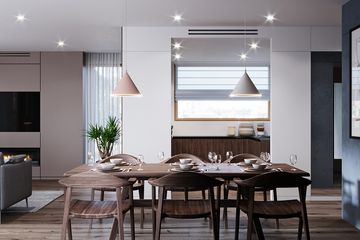 Projekt domu LK&1531 - parterowy z poddaszem dom o powierzchni 139,39 m², dach dwuspadowy - ujęcie 12