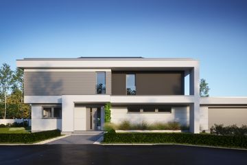 Projekt domu LK&1527 - z pełnym piętrem dom o powierzchni 201,04 m², dach wielospadowy - ujęcie 3