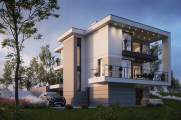 Projekt domu LK&1521 - z pełnym piętrem dom o powierzchni 159,01 m², dach kopertowy - ujęcie 2