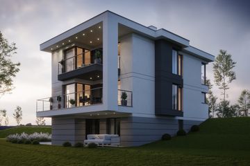 Projekt domu LK&1521 - z pełnym piętrem dom o powierzchni 159,01 m², dach kopertowy - ujęcie 4