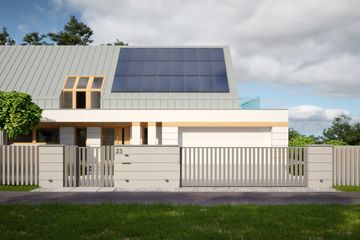 Projekt domu LK&1516 - parterowy z poddaszem dom o powierzchni 207,98 m², dach dwuspadowy - ujęcie 8