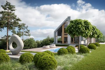 Projekt domu LK&1516 - parterowy z poddaszem dom o powierzchni 207,98 m², dach dwuspadowy - ujęcie 12